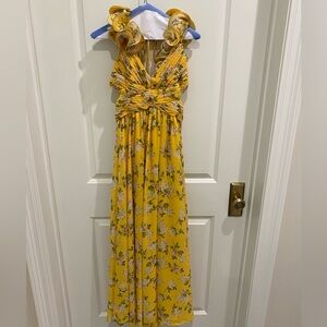 Antonio Melani Yellow Floral Formal